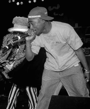 **FILE PHOTO** Man Arrested In Connection with the 1996 Murder Of Tupac Shakur** Digital Underground (with Tupac Shakur) performing in 1991. Copyright: xPatxJohnson MediaPunchx