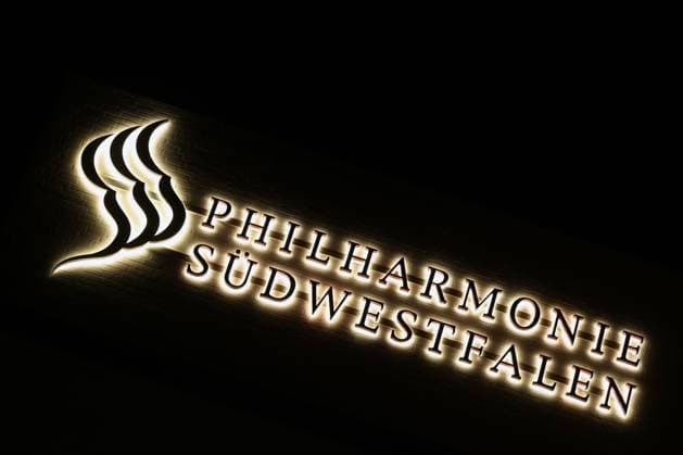 Offizielle Eroeffnung (Eröffnung), neuer Probesaal, neues Probehaus, Haus der Musik der Philharmonie Suedwestfalen (Südwestfalen) in der Oranienstrasse in Siegen Philharmonie Suedwestfalen Haus der Musik am 28.09.2023 in Siegen Deutschland. NUTZUNG NUR REDAKTIONELL