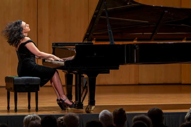 29.09.2023, Internationales Klassikfestival: Festival der Nationen 2023, im Kurhaus Bad Wörishofen im Unterallgäu, ãPianissimo!Ò Klavierabend mit Khatia Buniatishvili (FRA, Georgien) 29.09.2023, Klassikfestival Bad Wörishofen 29.09.2023, Klassikfestival Bad Wörishofen