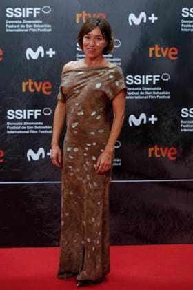 September 30, 2023, San Sebastian, Spain: Lola Duenas attends the Red Carpet La Mesias during the 71st San Sebastian International Film Festival at Kursaal Palace. San Sebastian Spain - ZUMAs197 20230930_aab_s197_014 Copyright: xNachoxLopezx