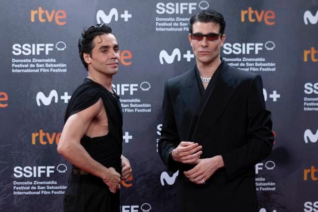 September 30, 2023, San Sebastian, Spain: Javier Ambrossi and Javier Calvo attend the Red Carpet La Mesias during the 71st San Sebastian International Film Festival at Kursaal Palace. San Sebastian Spain - ZUMAs197 20230930_aab_s197_029 Copyright: xNachoxLopezx