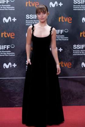 September 30, 2023, San Sebastian, Spain: Clara Galle attends the Red Carpet La Mesias during the 71st San Sebastian International Film Festival at Kursaal Palace. San Sebastian Spain - ZUMAs197 20230930_aab_s197_032 Copyright: xNachoxLopezx
