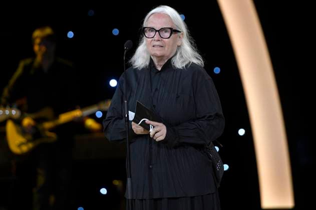 Brigitte Lancombe bei der Preisverleihung auf dem 71. Internationalen Filmfestival San Sebastian Festival Internacional de Cine de San Sebastian im Kursaal. San Sebastian, 30.09.2023