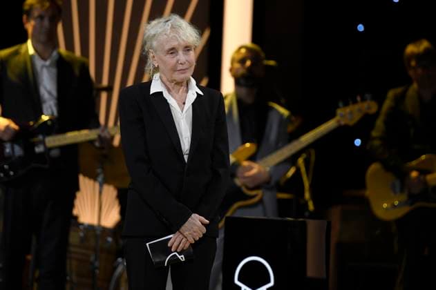 Claire Denis bei der Preisverleihung auf dem 71. Internationalen Filmfestival San Sebastian Festival Internacional de Cine de San Sebastian im Kursaal. San Sebastian, 30.09.2023
