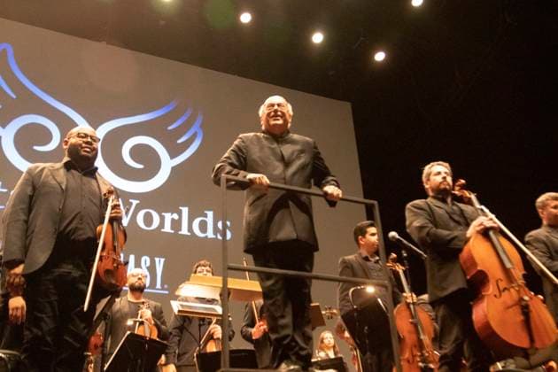 RIO DE JANEIRO, RJ - 01.10.2023: FINAL FANTASY DISTANT WORLDS NO RJ - The Villa Lobos Orchestra led by maestro Arnie Roth presented the show "Distant Worlds, Music from Final Fantasy", this Sunday night (01 10), at the Jeunesse Arena, west of Rio de Janeiro. x2442347x  CarlosxEliasxJunior