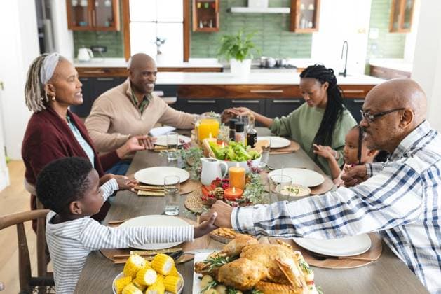 Happy african american multi generation family holding hands at thanksgiving dinner Happy african american multi generation family holding hands at thanksgiving dinner. Thanksgiving, celebration, meal, home, family, togetherness,, model released, , property released, Cape Town, South Africa, 07.09.2023, 4187674.jpg, people,happy,african american,multi generation,family,holding hand,thanksgiving dinner,celebration,meal,home,togetherness,holiday,young,happiness,together,fun,love,dinner,lifestyle,cheerful,kid,smile,mother,lunch,cute,childhood,christmas,smiling,food,house,african,american,multi,generation,holding,hand,thanksgiving Senior,Elderly,Man,Male,Multiracial,Woman,Female,Black,Child,Boy,Mature Adult,Girl,Young Adult