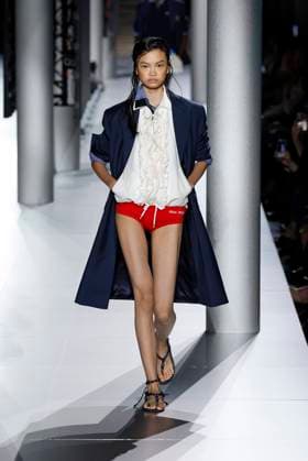 Entertainment Bilder des Tages Miu Miu Ready to wear spring Summer 2024 Paris October 2023 Miu Miu Ready to wear spring Summer 2024 Paris, 03 October 2023, Credit:x Avalon  Copyright: xxx xAvalonx 0810552851
