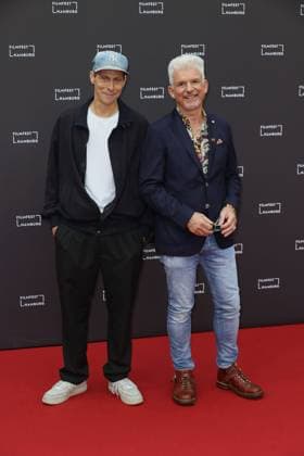 RECORD DATE NOT STATED FILMFEST HAMBURG AM 02.10.2023 Marc Hosemann, Heinz Strunk, Premieren auf dem Roten Teppich auf dem Filmfest Hamburg im Cinemaxx Dammtor, HAmburg, 02.10.2023 Copyright: xEventpressxMPx