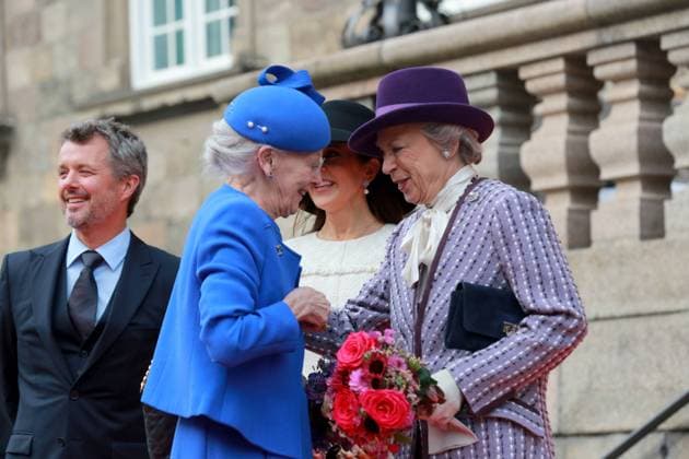 Bilder des Jahres 2023, Entertainment 10 Oktober Entertainment Themen der Woche KW40 Entertainment Bilder des Tages 03-10-2023 Denmark Princess Benedikte and Princess Mary and Prince Frederik and Queen Margrethe during the opening of the Folketing, the beginning of a new parliamentary year, at Christiansborg in Copenhagen. Â  Copyright: xPPEx