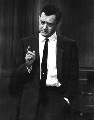Film Lover Come Back Actor Tony Randall in a scene of the film Los Angeles USA  Copyright: xLeoxFuchsx R0342-Randall-LCB