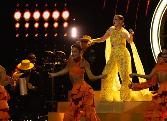 Olga Tanon performs at the 2023 Latin Billboard Music Awards at the University of Miami, Watsco Center, Thursday, October 05, 2023 in Coral Gables, Florida.  MIA20231005183 GARYxIxROTHSTEIN