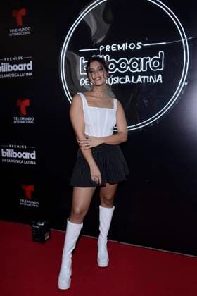 Billboard Latin Music Awards Watching Party Red Carpet October 5, 2023, Mexico City, Mexico: Renata Vaca attends the red carpet to Watching Party Billboard Latin Music Awards at Universal Pictures Mexico. on October 5, 2023, Mexico City, Mexico. (Photo by Carlos Tischler Eyepix Group) Copyright: xCarlosxTischler xEyepixxGroupx CT_05102023_100335