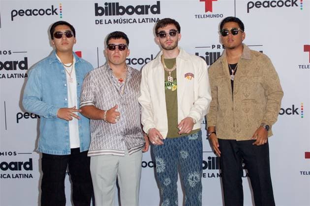 2023 Billboard Latin Music Awards - Arrivals Eslabon Armado arrives for the 2023 Billboard Latin Music Awards at the Watsco Center in Miami, Florida, on October 5, 2023, Credit:Avalon United States, Fl, Miami  Copyright: xAvalonx 0811426354