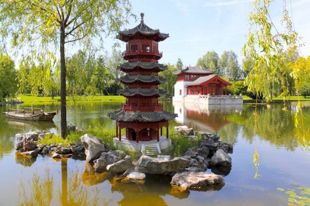 Chinesischer Garten Chinesischer Garten Copyright: xZoonar.com ArTox 13602293