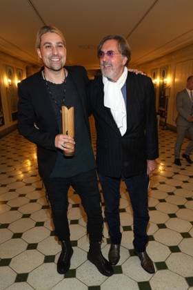 David Garrett und sein Vater Georg Bongartz bei der Opus Klassik 2023 Verleihung am 8.10.2023 in Berlin Opus Klassik 2023 in Berlin