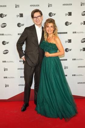 Vikingur Olafsson und Anne Sophie Mutter bei der Opus Klassik 2023 Verleihung am 8.10.2023 in Berlin Opus Klassik 2023 in Berlin
