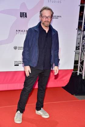 First Steps Award 2023 Fabian Busch Ankunft zum First Steps Award im Stage Theater des Westens heißt es ãBühne frei!Ò für Deutschlands talentierteste NachwuchsfilmschaffendeF in Berlin, am 08.10.2023