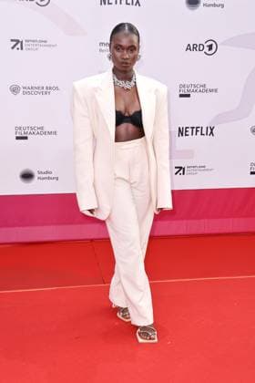 Lorna Ishema bei der Verleihung der First Steps Awards am 8.10.2023 in Berlin First Steps Awards 2023 in Berlin