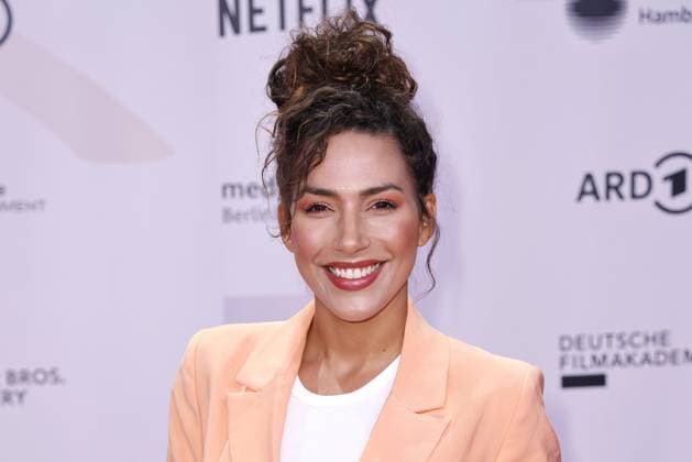 Amy Mussul bei der Verleihung der First Steps Awards am 8.10.2023 in Berlin First Steps Awards 2023 in Berlin