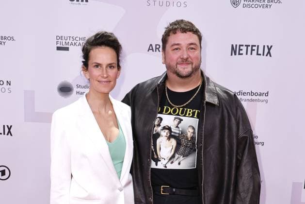 Saralisa Volm und Daniel Zillmann bei der Verleihung der First Steps Awards am 8.10.2023 in Berlin First Steps Awards 2023 in Berlin