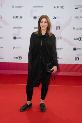 Award - First Steps 2023 Ulrike Tscharre beim First Steps Award im Stage Theater des Westens am 09.10.2023 in Berlin. Copyright: xEventpressxKochanx