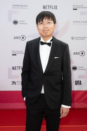 Award - First Steps 2023 Hao Yu beim First Steps Award im Stage Theater des Westens am 09.10.2023 in Berlin. Copyright: xEventpressxKochanx