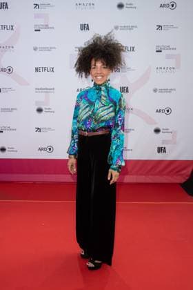 Award - First Steps 2023 Brenda Akele Jorde beim First Steps Award im Stage Theater des Westens am 09.10.2023 in Berlin. Copyright: xEventpressxKochanx