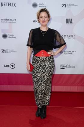 Award - First Steps 2023 Wanda Perdelwitz beim First Steps Award im Stage Theater des Westens am 09.10.2023 in Berlin. Copyright: xEventpressxKochanx