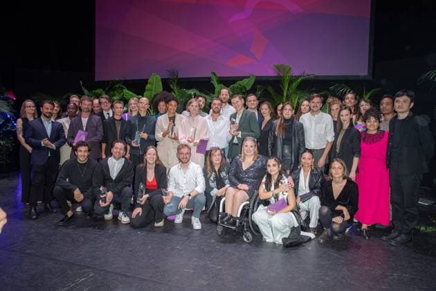 Award - First Steps 2023 beim First Steps Award im Stage Theater des Westens am 09.10.2023 in Berlin. Copyright: xEventpressxKochanx