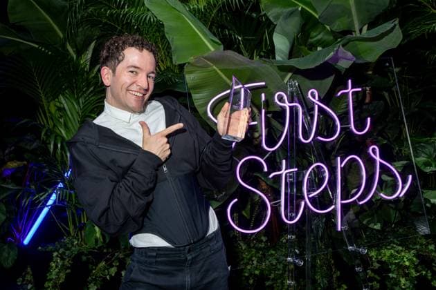 Award - First Steps 2023 Mathis van den Berg beim First Steps Award im Stage Theater des Westens am 09.10.2023 in Berlin. Copyright: xEventpressxKochanx