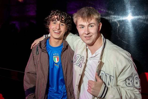 Award - First Steps 2023 Rafael Luis Klein-Heßling und Vincent Wiemer beim First Steps Award im Stage Theater des Westens am 09.10.2023 in Berlin. Copyright: xEventpressxKochanx