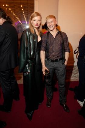 Award - First Steps 2023 Luisa-Celine Gaffron und Julius Nitschkoff beim First Steps Award im Stage Theater des Westens am 09.10.2023 in Berlin. Copyright: xEventpressxKochanx