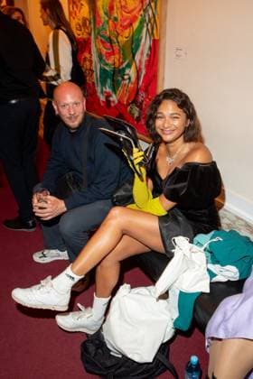 Award - First Steps 2023 Taneshia Abt beim First Steps Award im Stage Theater des Westens am 09.10.2023 in Berlin. Copyright: xEventpressxKochanx