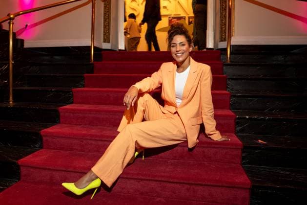 Award - First Steps 2023 Amy Musul beim First Steps Award im Stage Theater des Westens am 09.10.2023 in Berlin. Copyright: xEventpressxKochanx