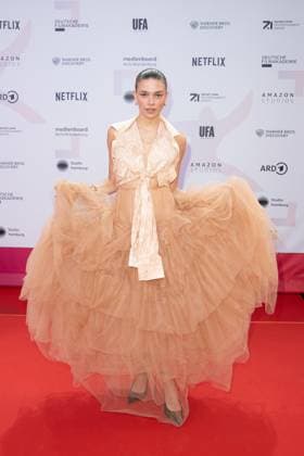Award - First Steps 2023 Harriet Herbig-Matten beim First Steps Award im Stage Theater des Westens am 09.10.2023 in Berlin. Copyright: xEventpressxKochanx