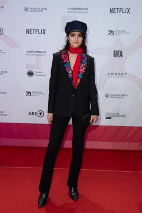 Award - First Steps 2023 Luise Befort beim First Steps Award im Stage Theater des Westens am 09.10.2023 in Berlin. Copyright: xEventpressxKochanx