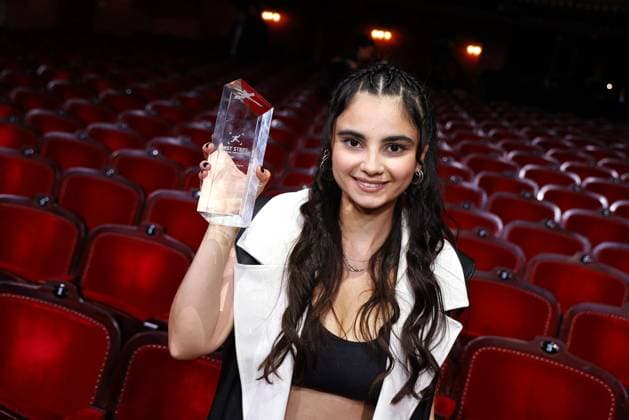 Bayan Layla bei der Verleihung der First Steps Awards am 8.10.2023 in Berlin First Steps Awards 2023 in Berlin