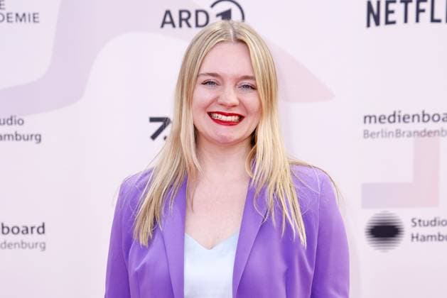 Melissa Byrne bei der Verleihung der First Steps Awards am 8.10.2023 in Berlin First Steps Awards 2023 in Berlin
