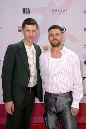 Lorenz Hochhuth und Hannes Hirsch bei der 24. Verleihung der First Steps Awards im Theater des Westens. Berlin, 08.10.2023