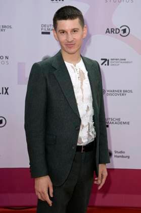 Lorenz Hochhuth bei der 24. Verleihung der First Steps Awards im Theater des Westens. Berlin, 08.10.2023