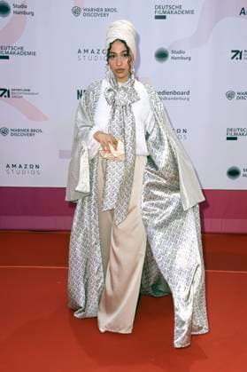 Tua El-Fawwal bei der 24. Verleihung der First Steps Awards im Theater des Westens. Berlin, 08.10.2023