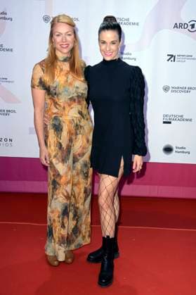 Esther Roling und Anne Schäfer bei der 24. Verleihung der First Steps Awards im Theater des Westens. Berlin, 08.10.2023