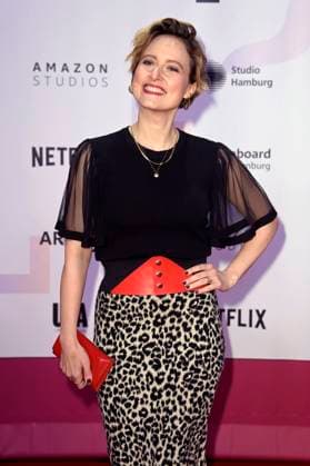 Wanda Perdelwitz bei der 24. Verleihung der First Steps Awards im Theater des Westens. Berlin, 08.10.2023
