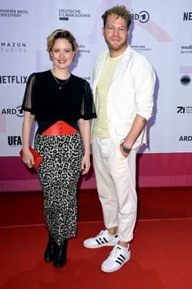 Wanda Perdelwitz und Ben Münchow bei der 24. Verleihung der First Steps Awards im Theater des Westens. Berlin, 08.10.2023