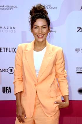 Amy Mußul bei der 24. Verleihung der First Steps Awards im Theater des Westens. Berlin, 08.10.2023