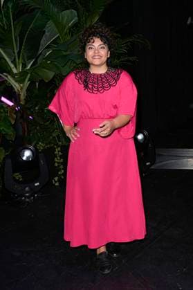Sara Fazilat bei der Aftershow-Party nach der 24. Verleihung der First Steps Awards im Theater des Westens. Berlin, 08.10.2023