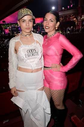 Paula Knüpling und Marina Prados bei der Aftershow-Party nach der 24. Verleihung der First Steps Awards im Theater des Westens. Berlin, 08.10.2023