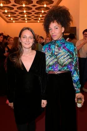Lilian Sassanelli und Brenda Akele Jorde bei der Aftershow-Party nach der 24. Verleihung der First Steps Awards im Theater des Westens. Berlin, 08.10.2023