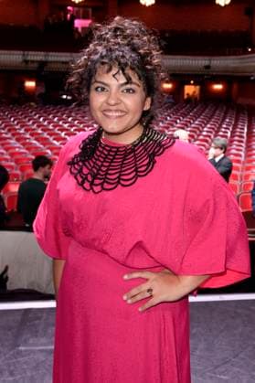 Sara Fazilat bei der Aftershow-Party nach der 24. Verleihung der First Steps Awards im Theater des Westens. Berlin, 08.10.2023