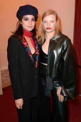 Luise Befort und Luisa-Celine Gaffron bei der Aftershow-Party nach der 24. Verleihung der First Steps Awards im Theater des Westens. Berlin, 08.10.2023